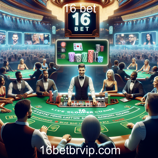 Descubra a Emoção do Cassino Ao Vivo na 16 Bet
